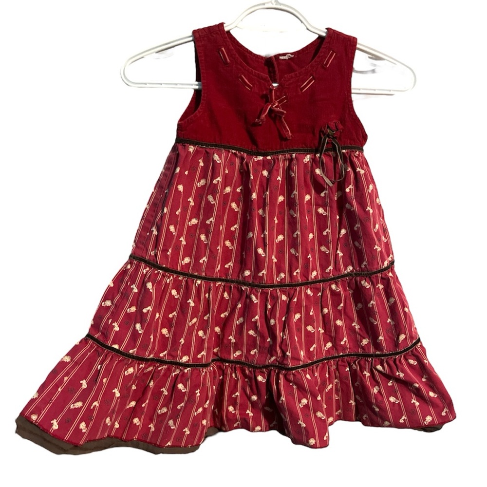VINTAGE Floral Sleeveless Dress
